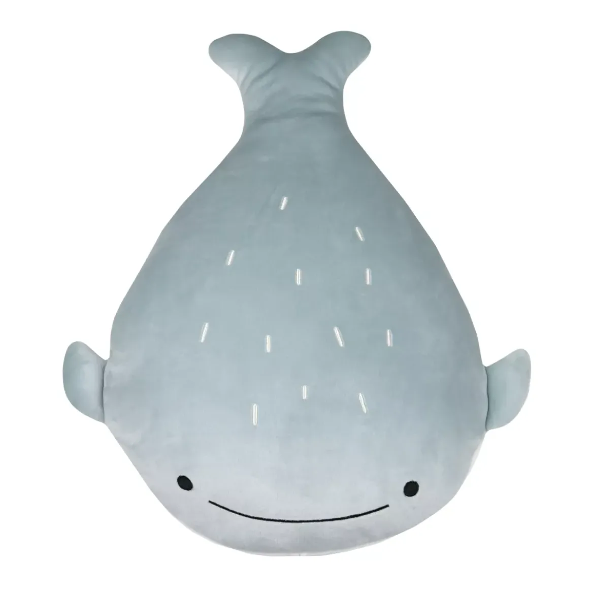 Cuscino squalo per bambini (30 x 40 cm) Moby Blu