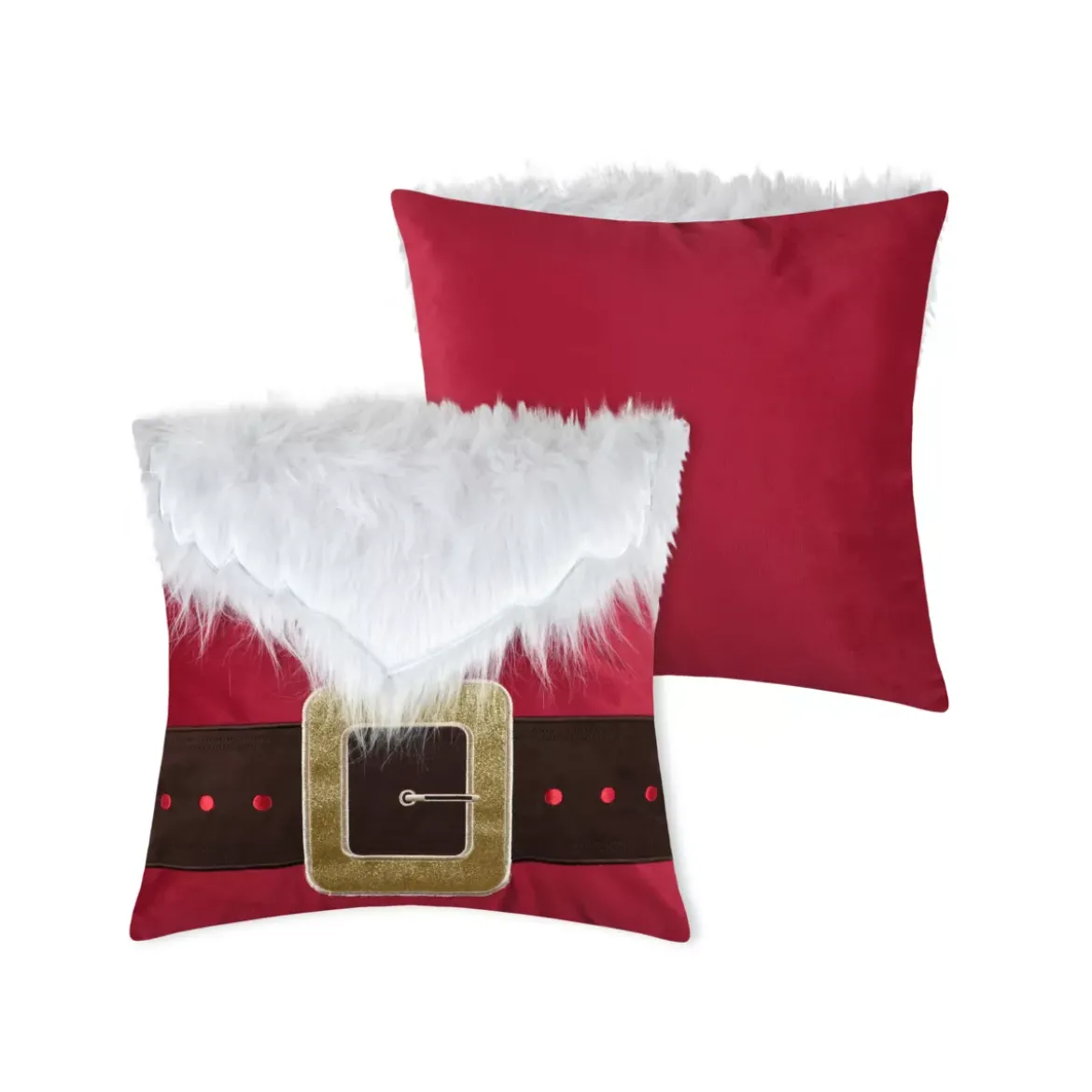 Cuscino di Natale quadrato velluto (40 x 40 cm) Edgard Multicolore
