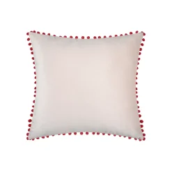 Cuscino natalizio quadrato in velluto (45 x 45 cm) Lucien Rosso