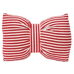 Cuscino natalizio rettangolare (60 x 40 cm) Fiocco Rosso