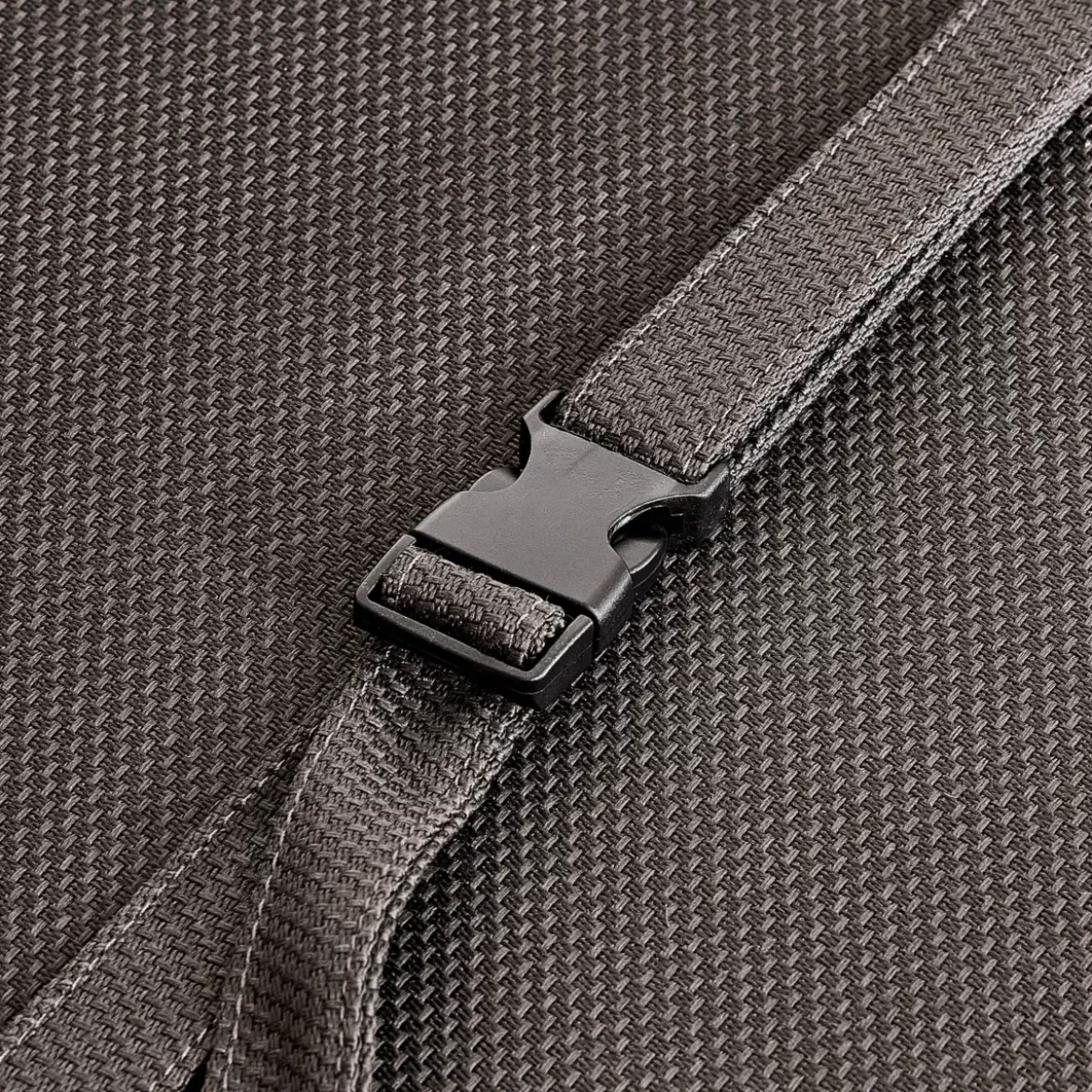 Cuscino per sdraio arrotolabile (190 x 60 cm) Edena Nero
