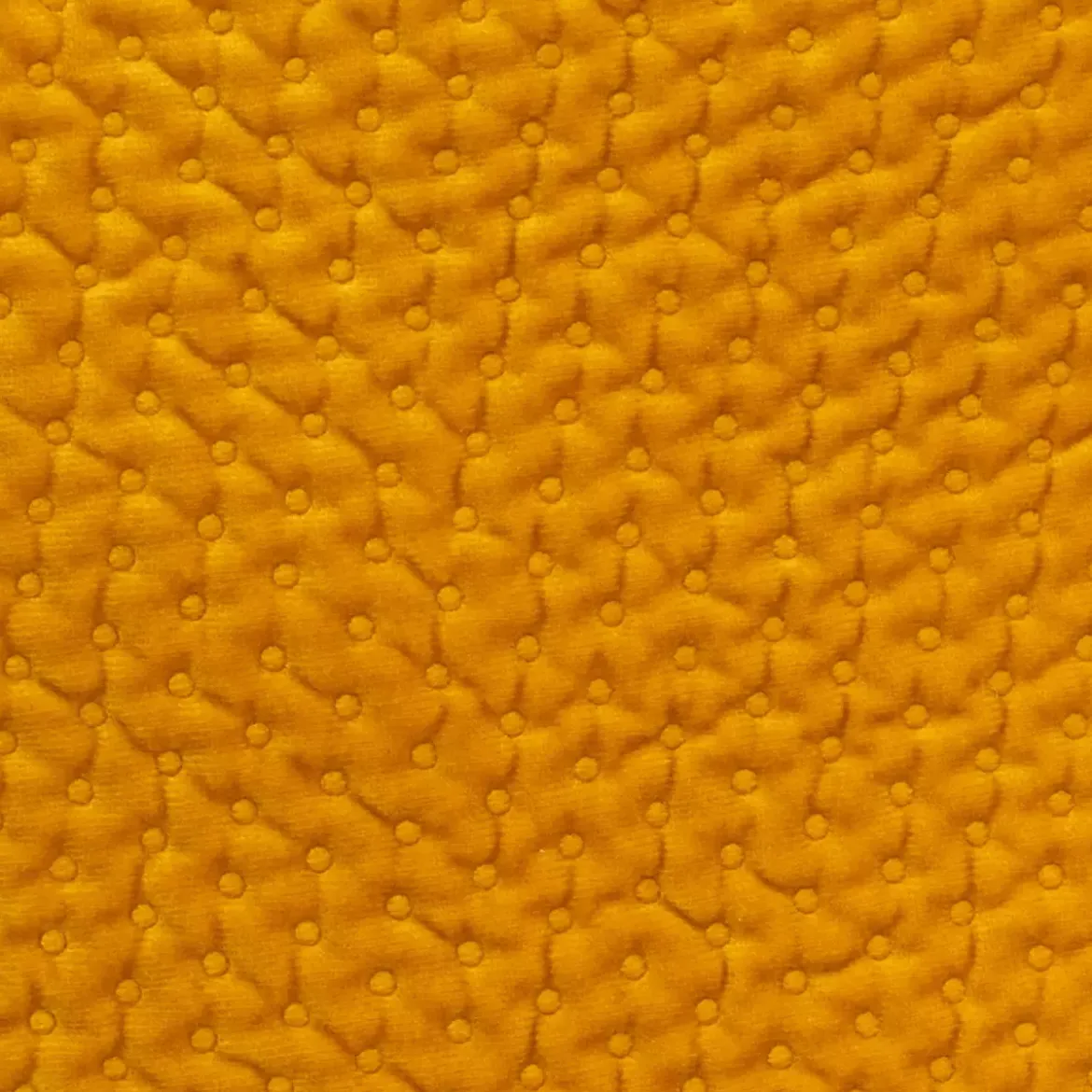 Cuscino quadrato (40 cm) Dolce Giallo ocra