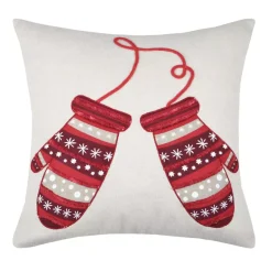 Cuscino quadrato (40 cm) Megève Ecru