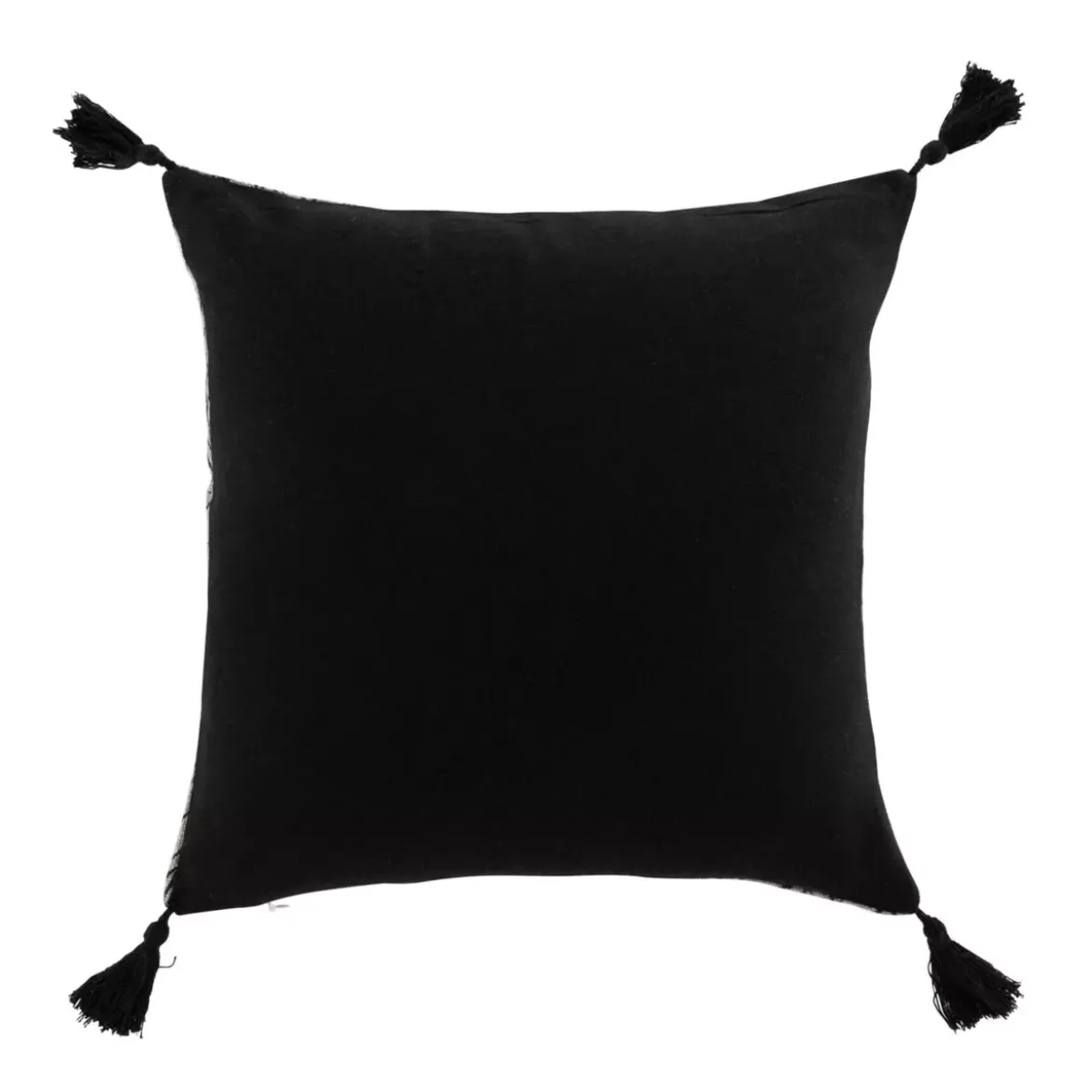 Cuscino quadrato (40 cm) Nama Nero