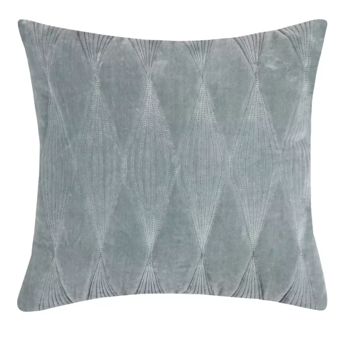 Cuscino quadrato (40 cm) Naomie Verde giada