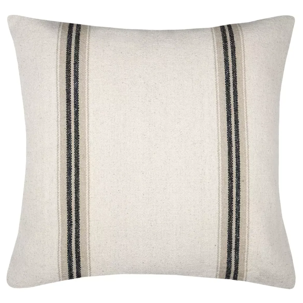 Cuscino quadrato cotone (50 cm) Montauban Nero