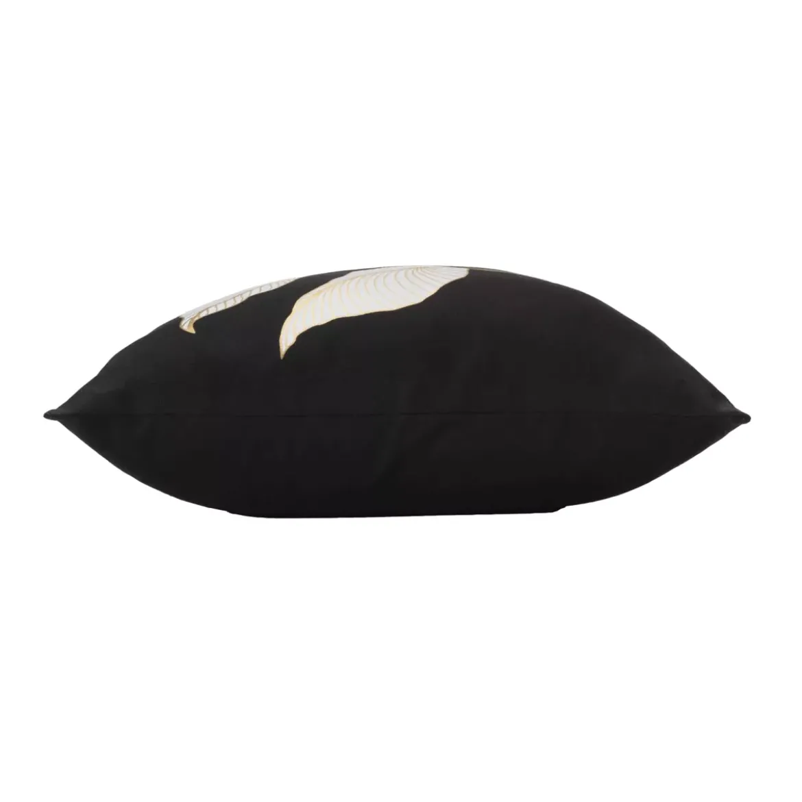 Cuscino quadrato cotone (45 x 45 cm) Jill Nero