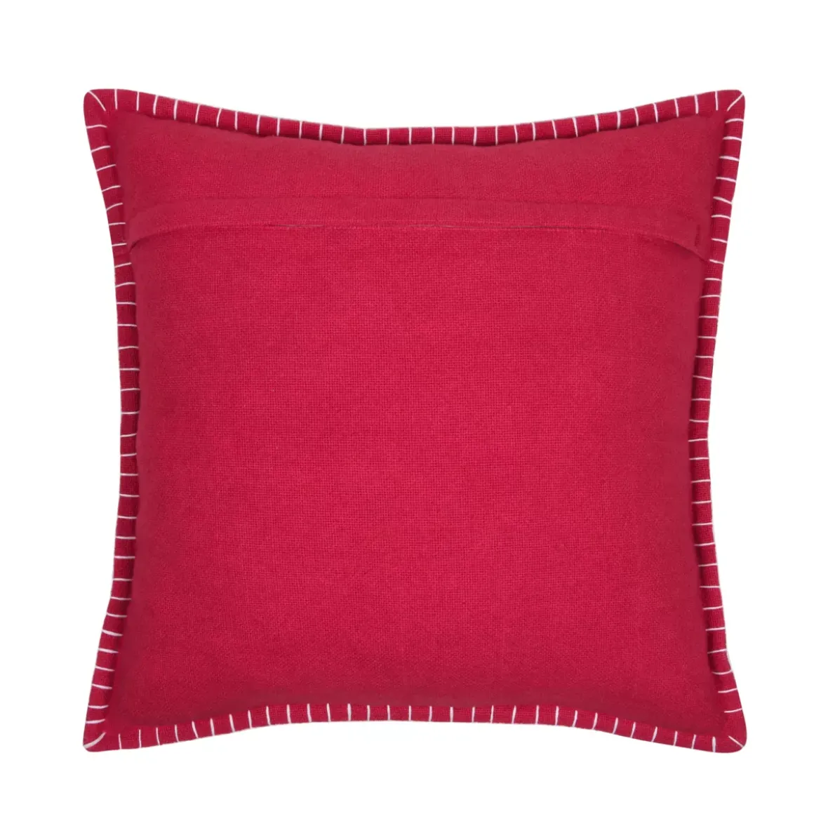 Cuscino Quadrato in Cotone (45 x 45 cm) Villard Rosso