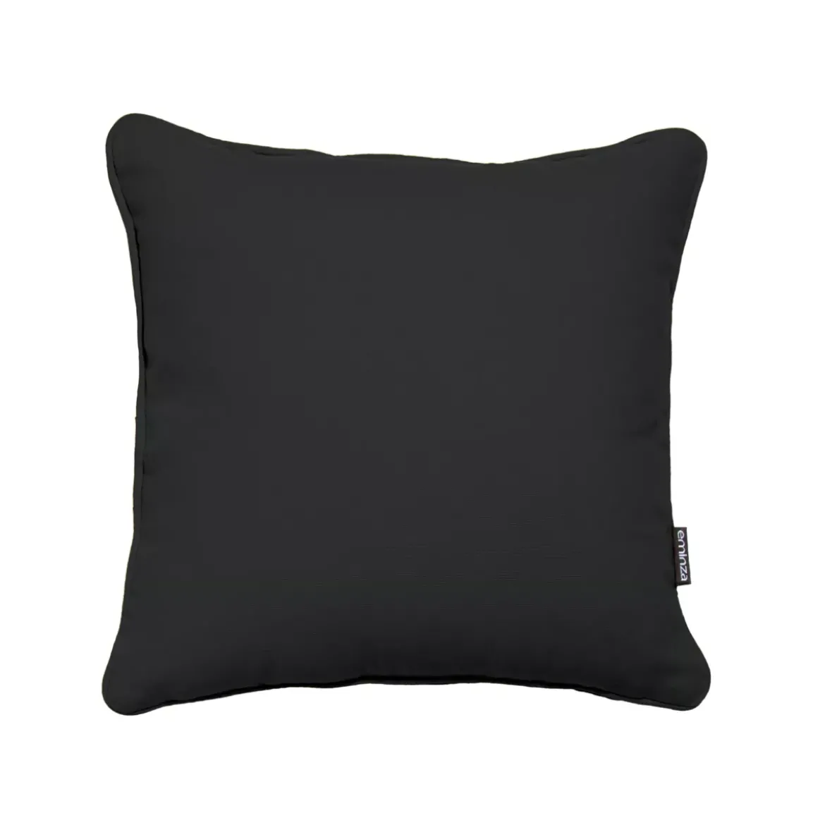 Cuscino quadrato in cotone (40 x 40 cm) Pixel Nero