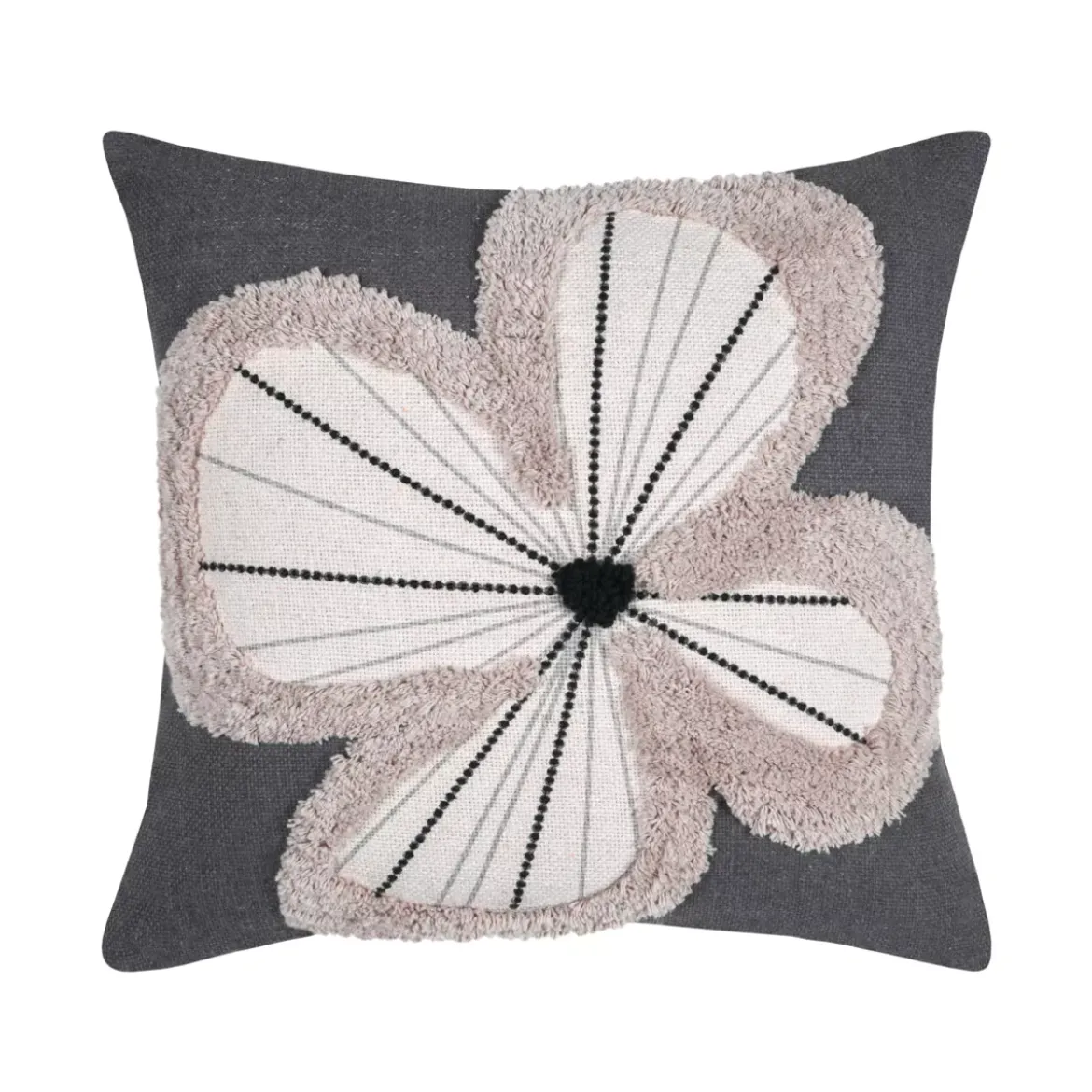 Cuscino quadrato in cotone (40 x 40 cm) Tilda Grigio ardesia
