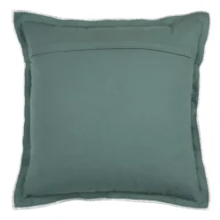 Cuscino quadrato in cotone (45 x 45 cm) Helios Verde