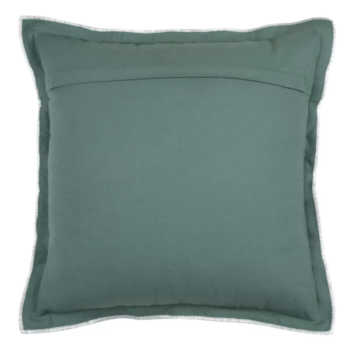Cuscino quadrato in cotone (45 x 45 cm) Helios Verde