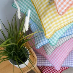 Cuscino Quadrato in Cotone (45 x 45 cm) Bardot Rosa