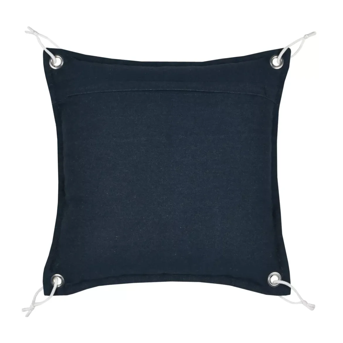 Cuscino quadrato in cotone (45 x 45 cm) Bordemer Bianco