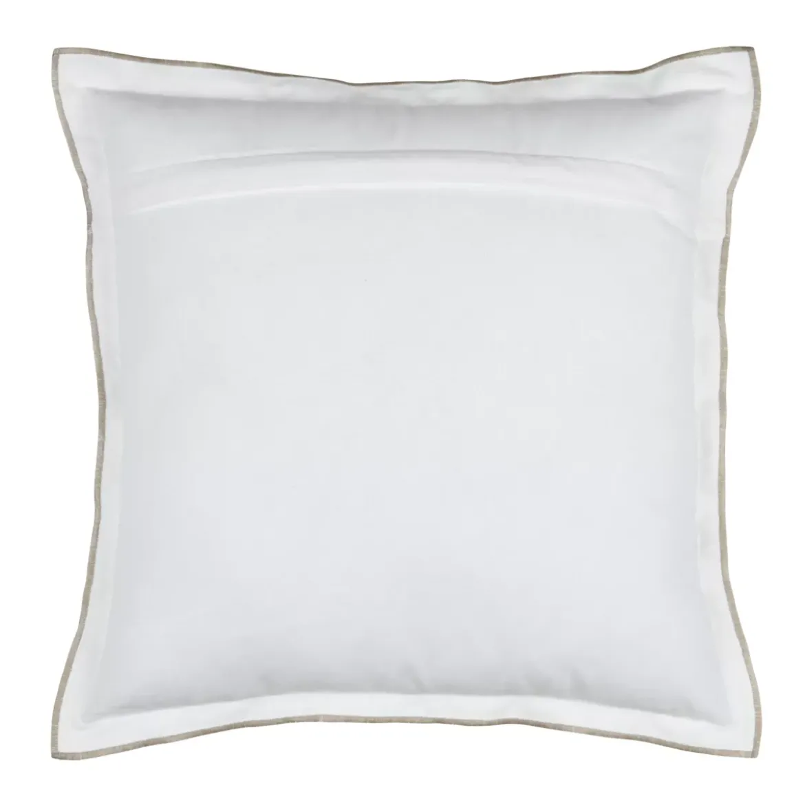 Cuscino quadrato in cotone (45 x 45 cm) Helios Bianco