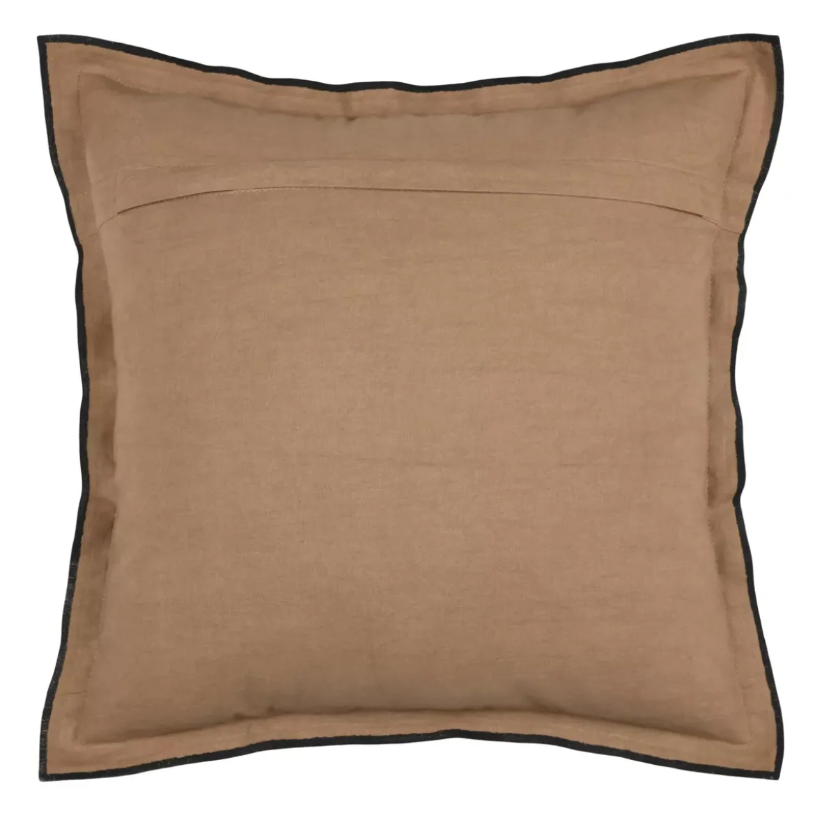 Cuscino quadrato in cotone (45 x 45 cm) Helios Camel
