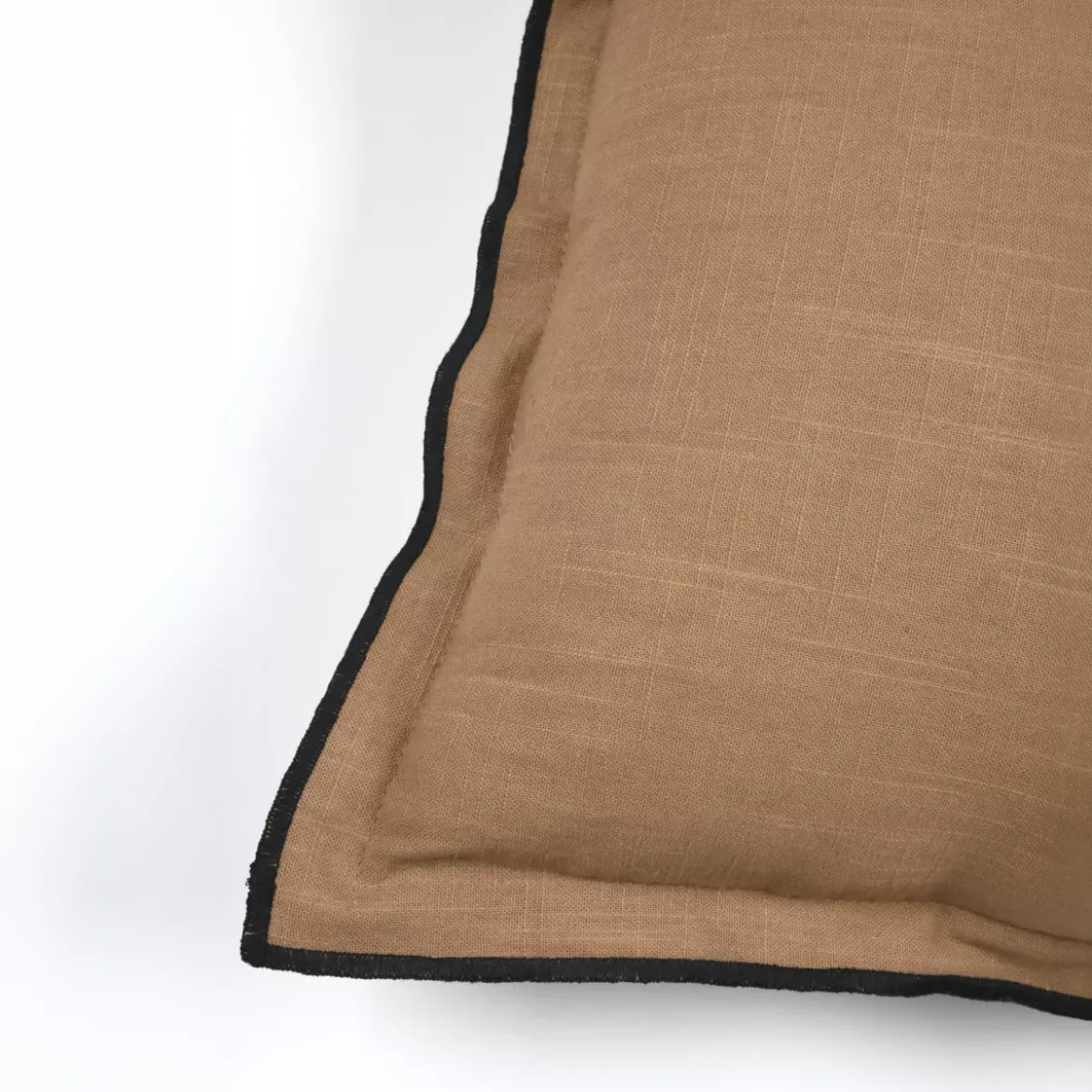 Cuscino quadrato in cotone (45 x 45 cm) Helios Camel