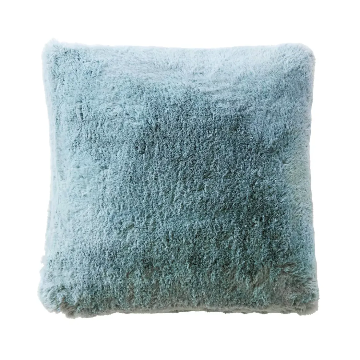 Cuscino quadrato in finta pelliccia (45 x 45 cm) Finn Blu