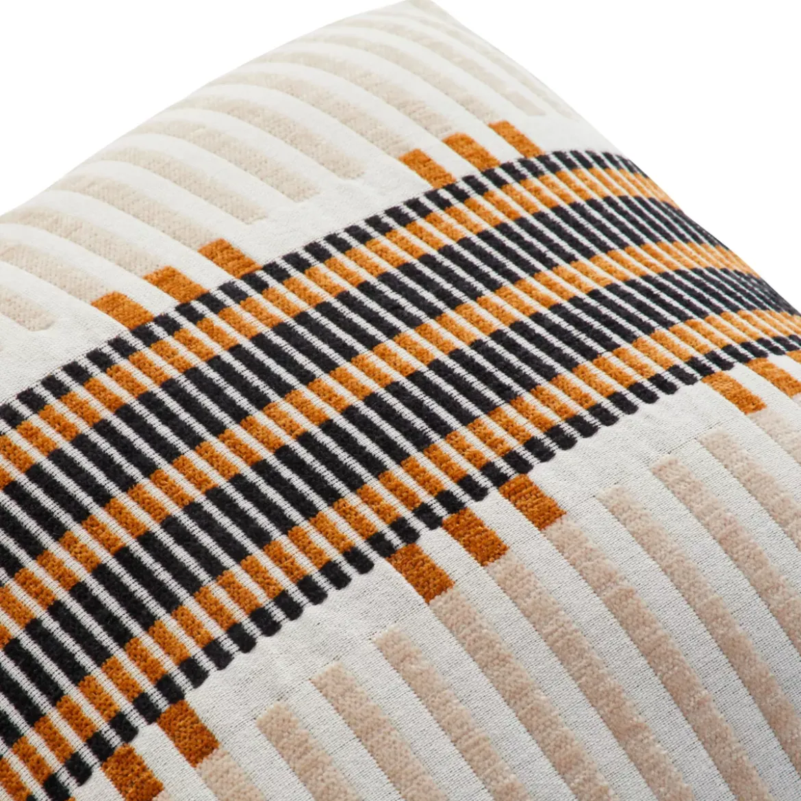 Cuscino quadrato ricamato (40 x 40 cm) Jangwa Beige