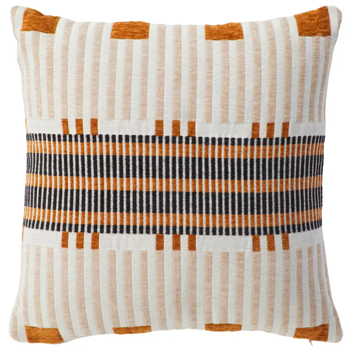 Cuscino quadrato ricamato (40 x 40 cm) Jangwa Beige