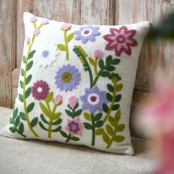 Cuscino quadrato (45 x 45 cm) Rozaria Multicolore