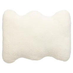 Cuscino rettangolare bouclé (35 x 48 cm) Bliss Bianco
