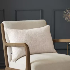 Cuscino rettangolare cotone (40 x 60 cm) Sixtine Beige