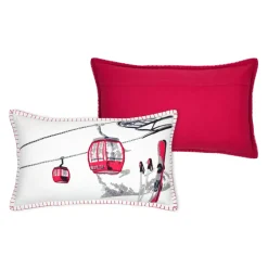 Cuscino Rettangolare in Cotone (35 x 60 cm) Villard Ecru