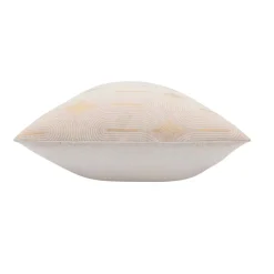 Cuscino rettangolare in cotone (40 x 60 cm) Ondine Bianco