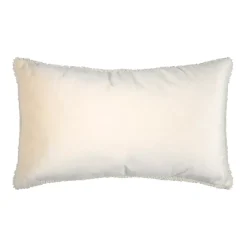 Cuscino rettangolare in finta pelliccia (30 x 50 cm) Wildforest Ecru
