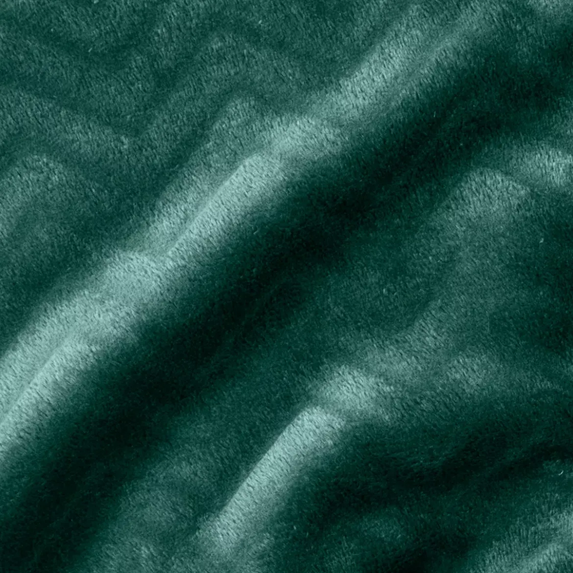 Cuscino rettangolare in flanella (40 x 60 cm) Zag Verde