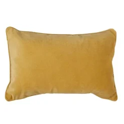 Cuscino rettangolare Lilou Ocra