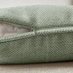 Cuscino rettangolare tessuto (40 x 60 cm) Alba Verde rosmarino