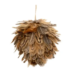 Decorazione da appendere di Natale (D12 cm) Belle Piume