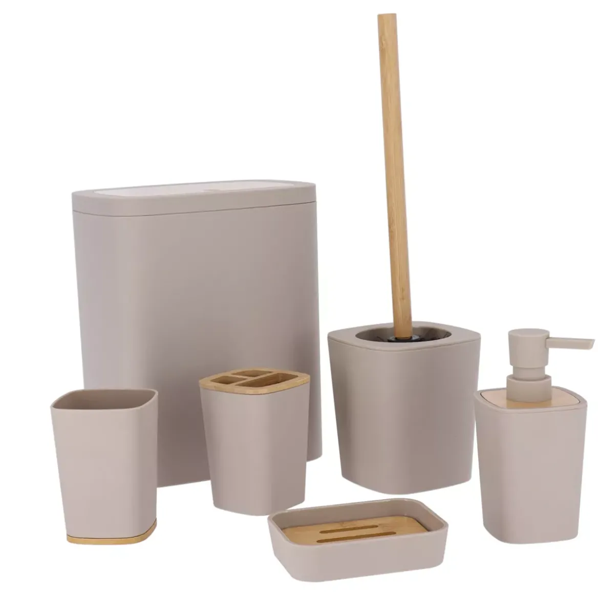 Dispenser sapone (380 ml) Evy Beige