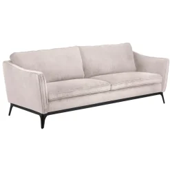 Divano a 3 posti in velluto a coste (206 cm) Owen Beige