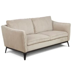 Divano diritto 2 posti in velluto a coste (169 cm) Owen Beige