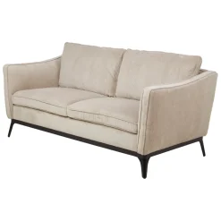 Divano diritto 2 posti in velluto a coste (169 cm) Owen Beige