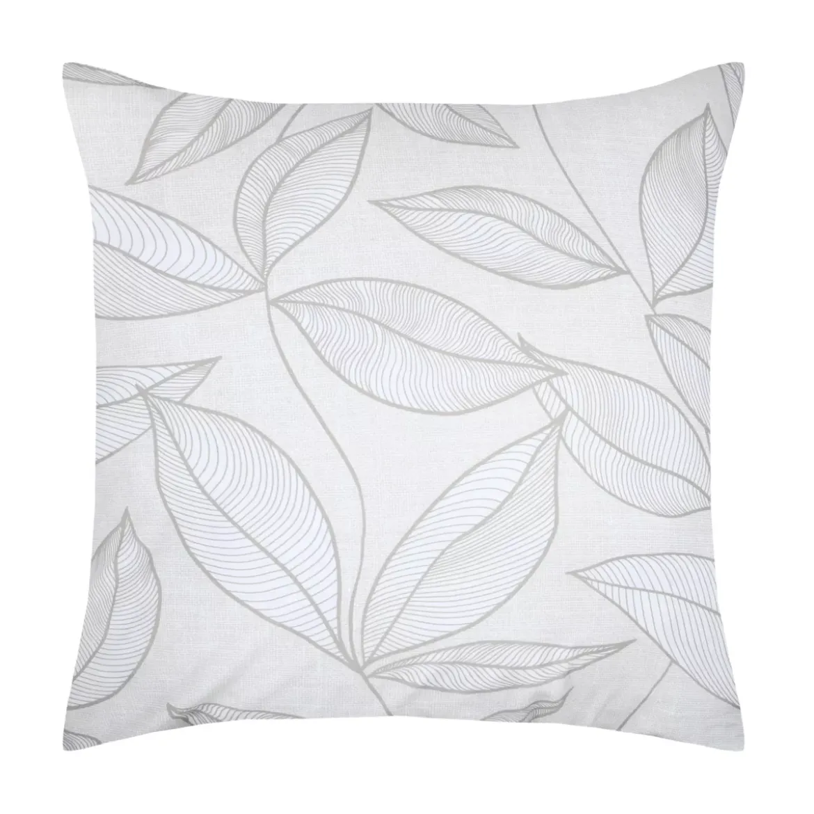 Federa cuscino letto quadrata percalle di cotone (63 x 63 cm) Matisse Grigio