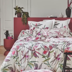 Federa cuscino letto rettangolare cotone (50 x 70 cm) Penelope Rosa