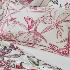 Federa cuscino letto rettangolare cotone (50 x 70 cm) Penelope Rosa
