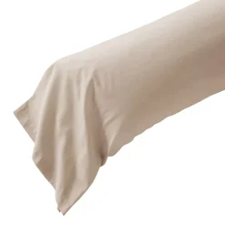 Federa per cuscino a rullo in percalle di cotone (L185 cm) Diane Corda