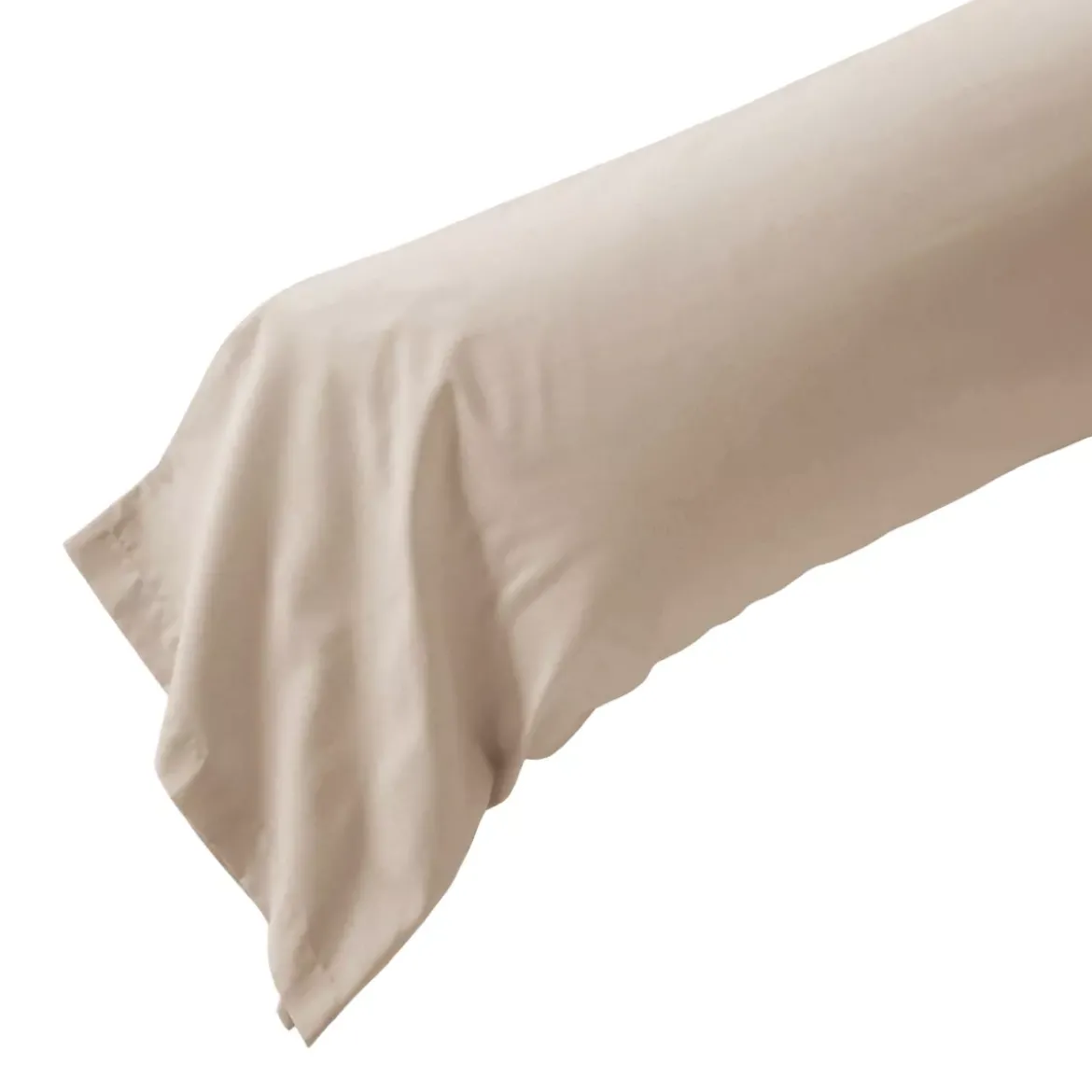 Federa per cuscino a rullo in percalle di cotone (L185 cm) Diane Corda