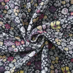 Federa per cuscino letto rettangolare in garza di cotone (50 x 70 cm) Elya Viola