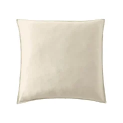 Federa per cuscino letto quadrata in lyocell Tencel™ lavato (63 x 63 cm) Olivia Beige pampa
