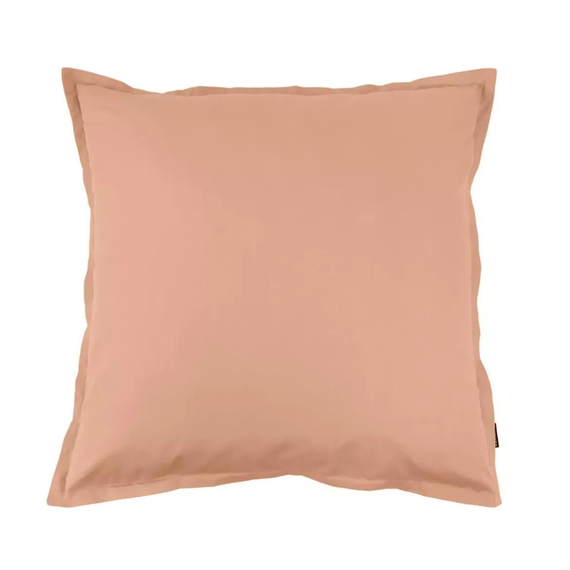 Federa per cuscino quadrata percalle di cotone (65 x 65 cm) Cali Corallo