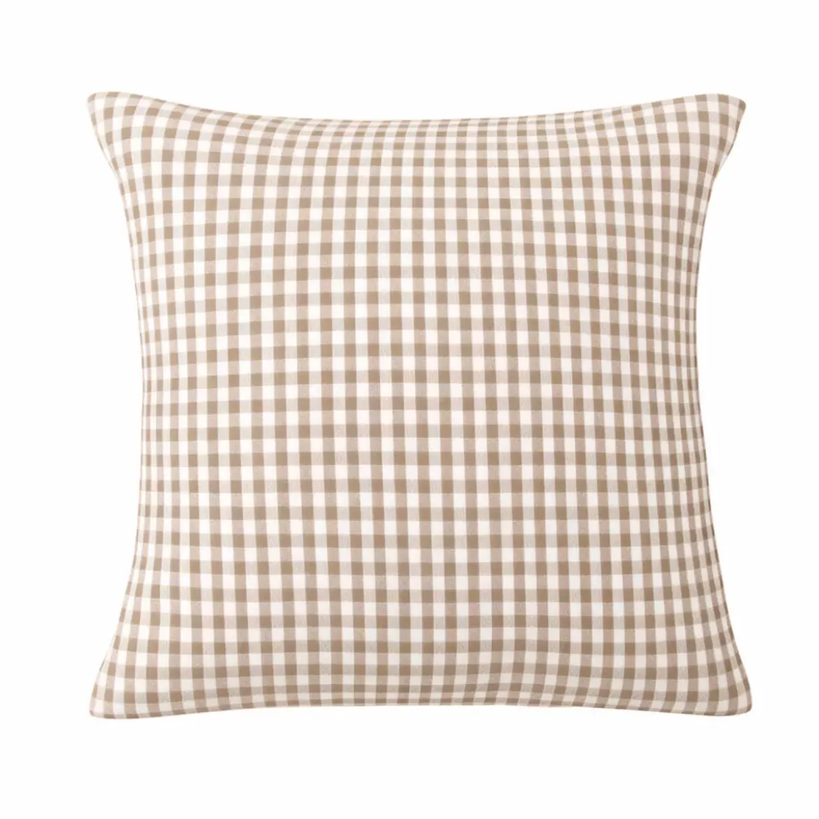 Federa per cuscino quadrata in garza di cotone (60 x 60 cm) Gaïa Vichy Corda
