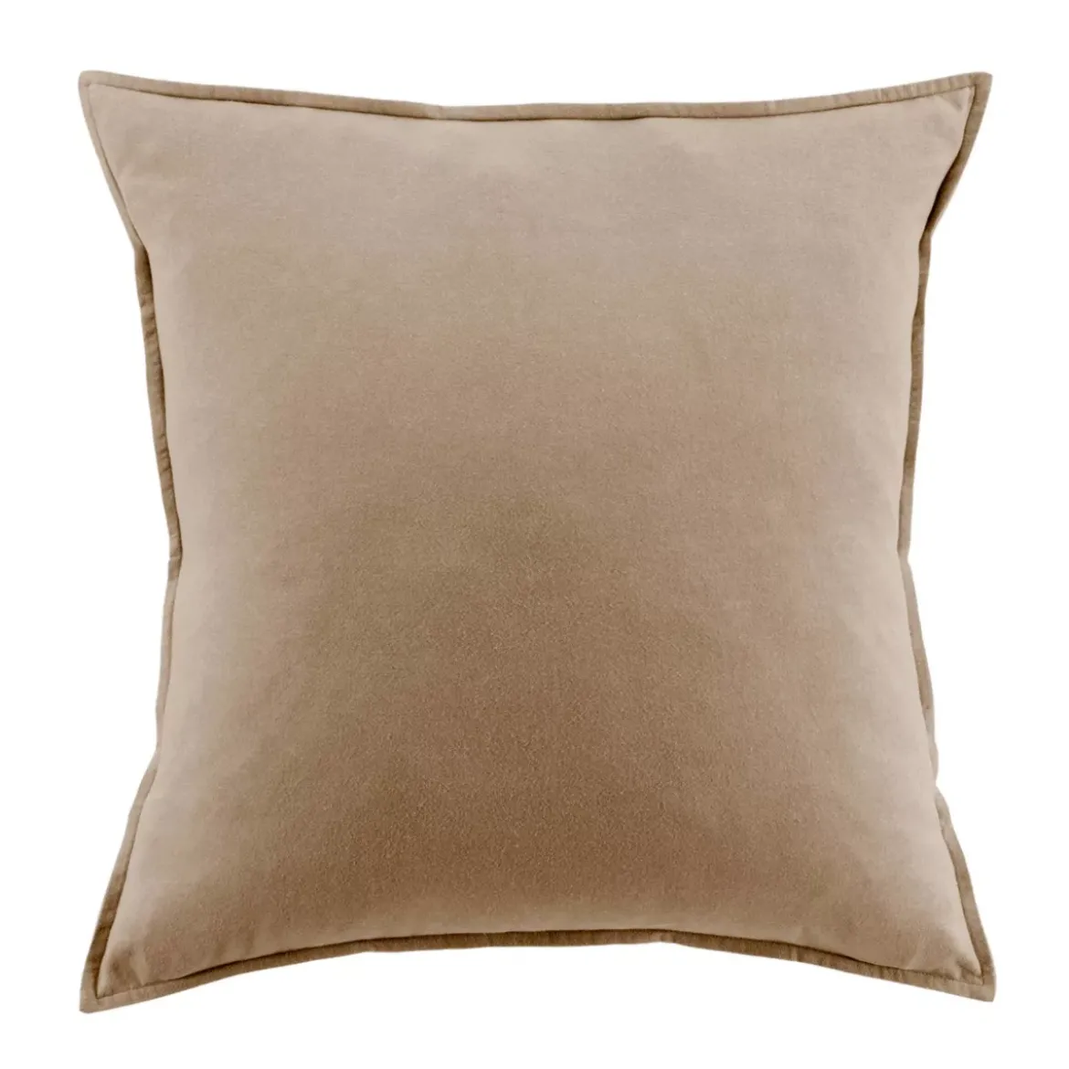 Federa per cuscino quadrata flanella di cotone (63 x 63 cm) Nina Corda