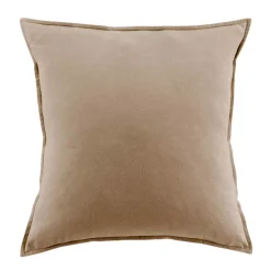 Federa per cuscino quadrata flanella di cotone (80 x 80 cm) Nina Corda