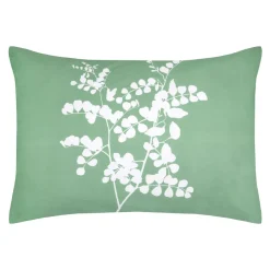 Federa per cuscino rettangolare in percalle (50 x 70 cm) Sylvana Verde